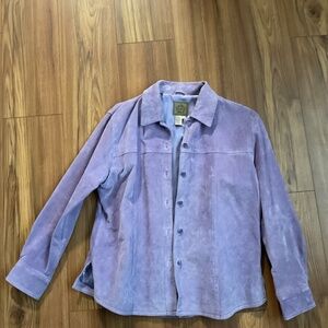 Women’s Leather Jacket Vintage AMI